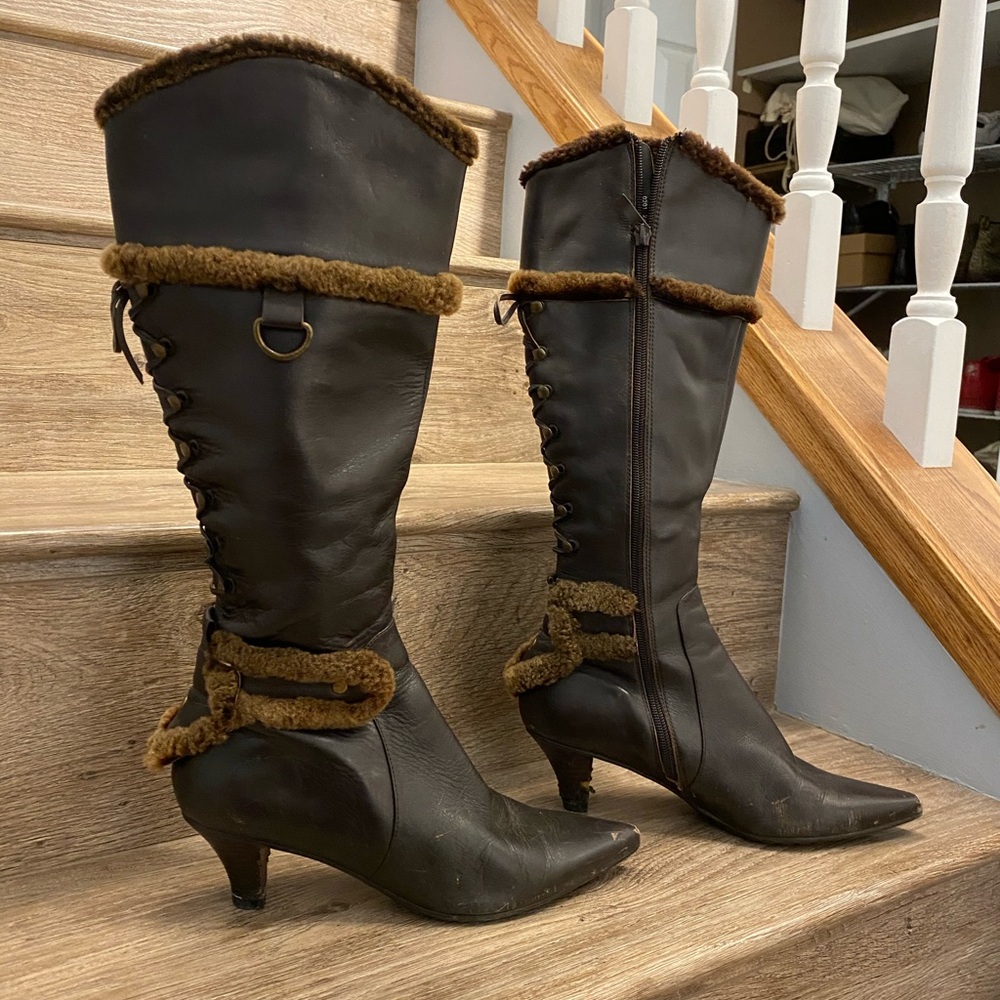 Leather Boots